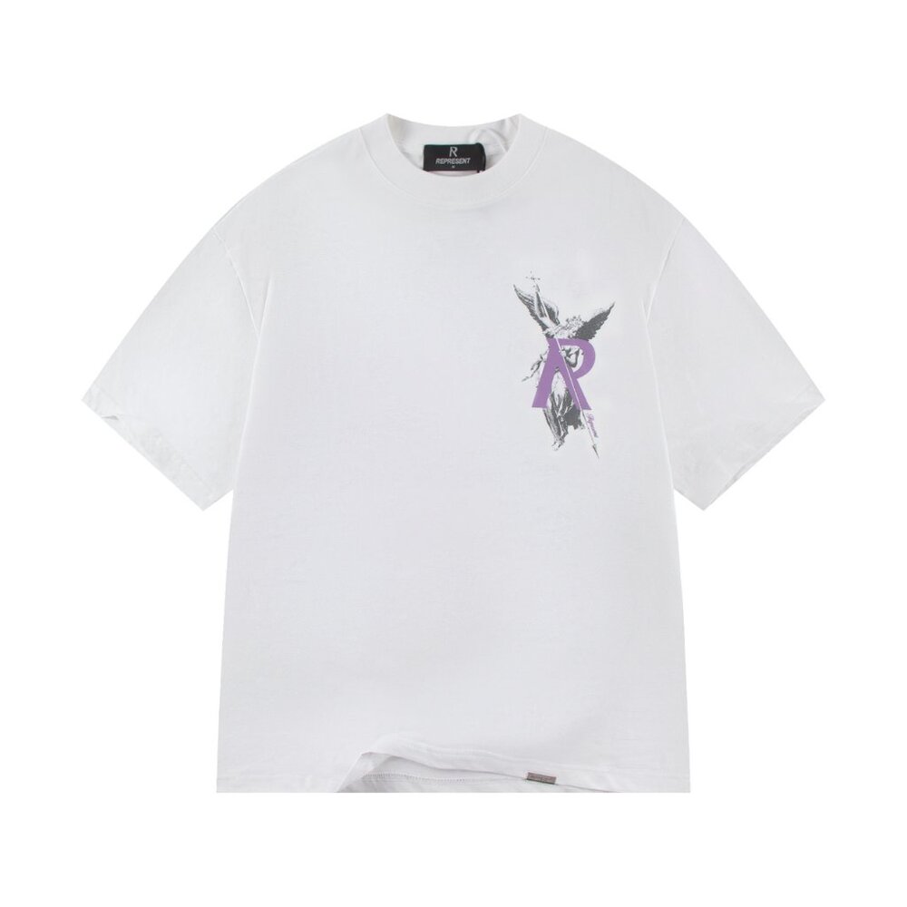 Represent Angel Graphic White T Shirt